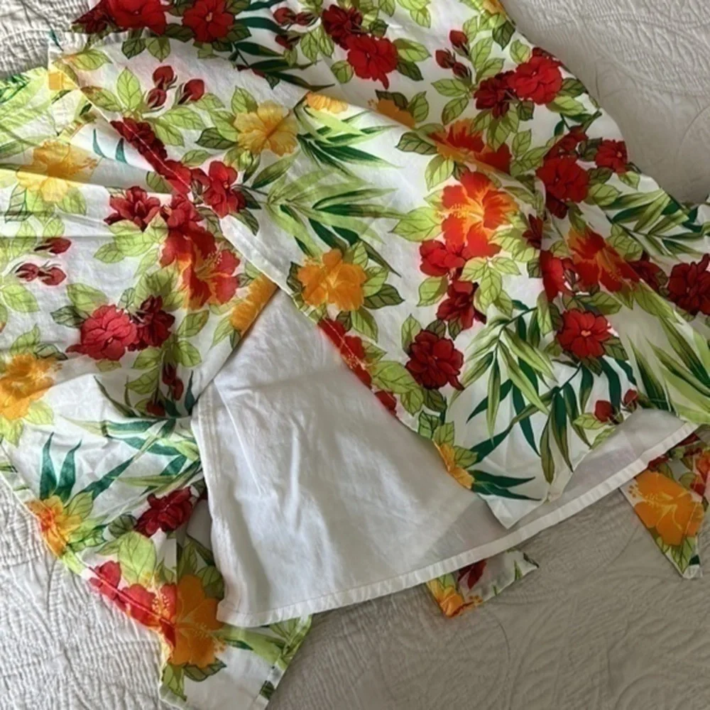 Gap Dress 5T Floral Sleeveless Uneven Hem